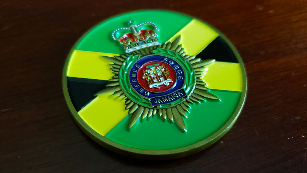 The Jamaica Regiment Coin