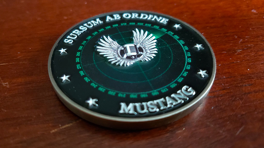 US Navy Mustang Coin