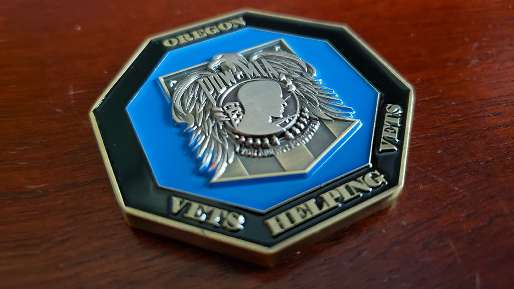 Vets Helping Vets Challenge Coin