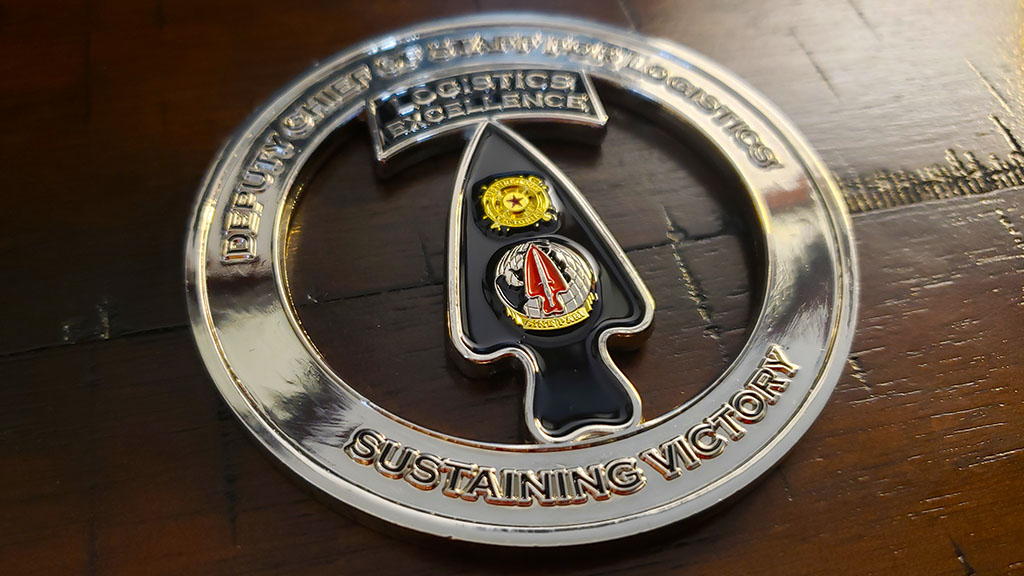 Airborne Logistics Excellence Coin