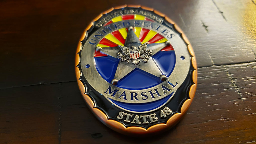 Arizona U.S. Marshal Coin