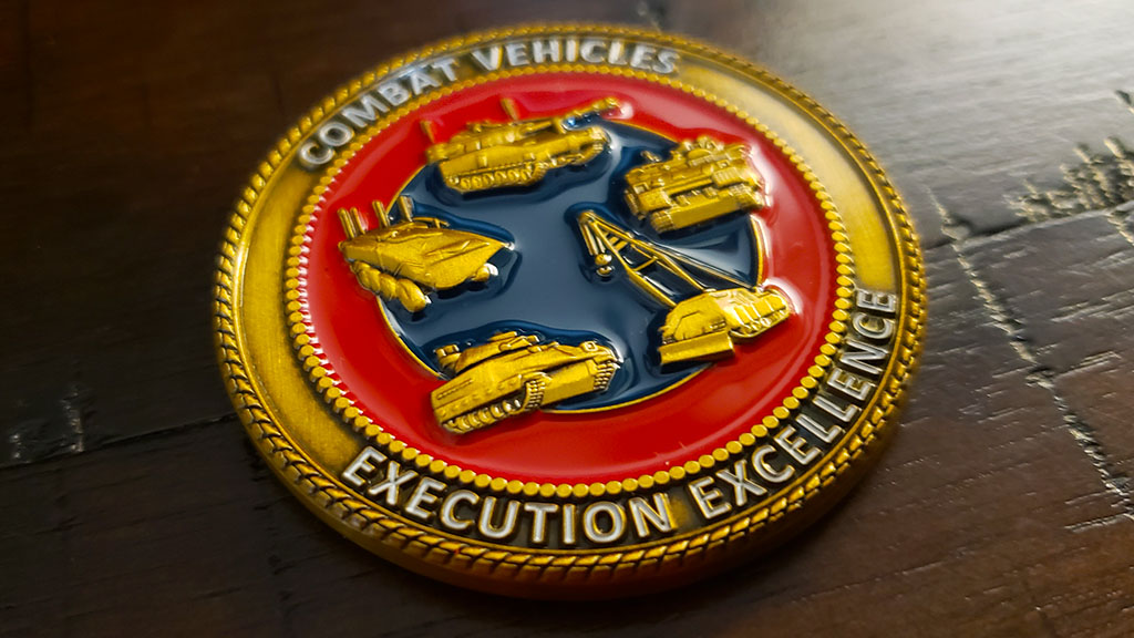BAE Systems Challenge Coin