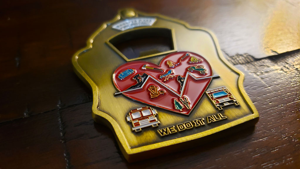 Fire Station 43 Challenge Coin