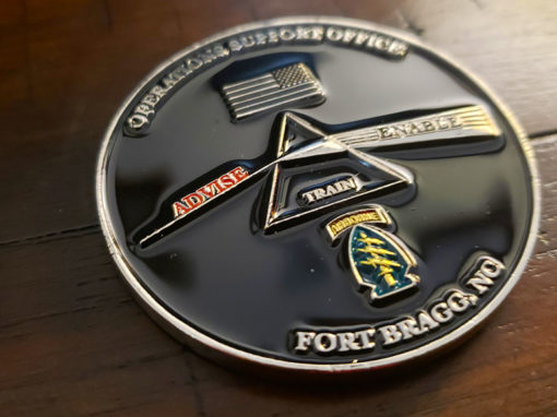 Fort Bragg Challenge Coin