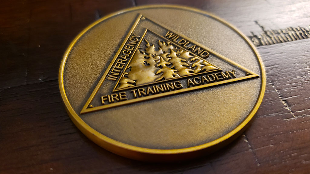 Interagency Wildland Fire Academy Coin