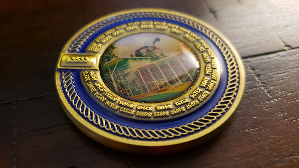 navy reserve center coin back