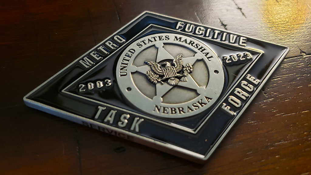 Nebraska U.S. Marshal Coin