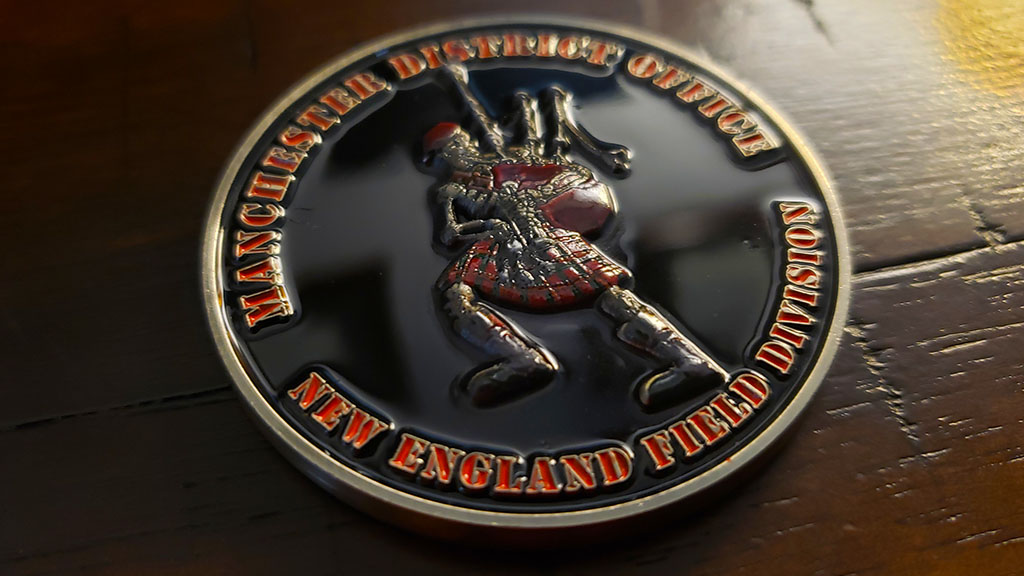 New England DEA Coin