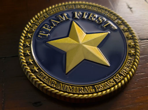 Rear Admiral Challenge Coin