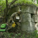 military hiding from his shores