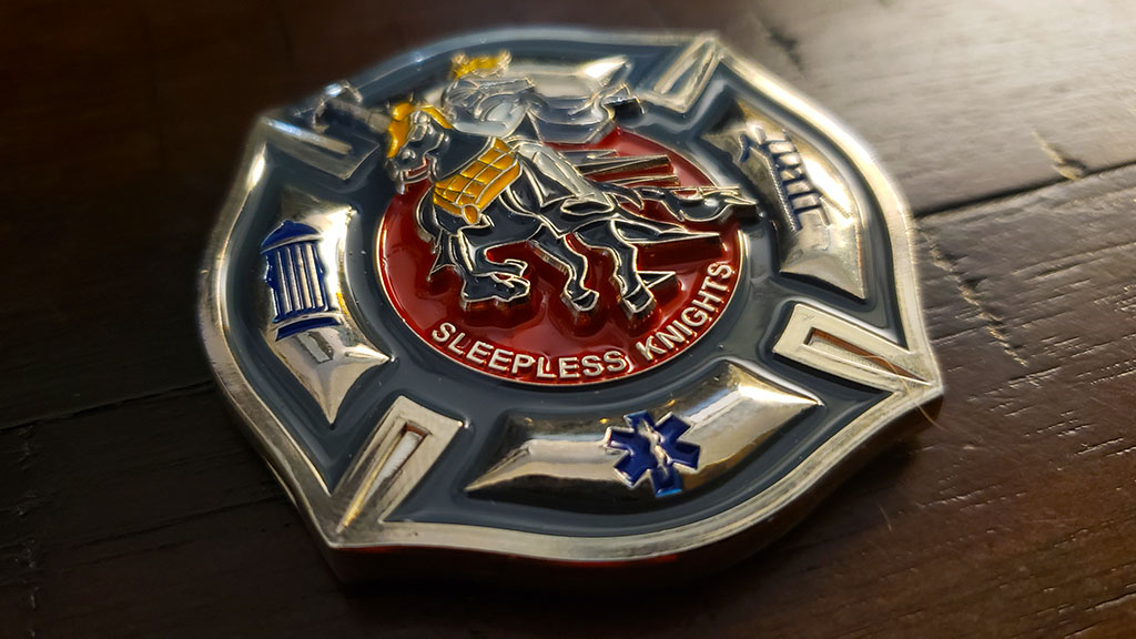 Boise Firefighters Class 33 custom firefighter challenge coin