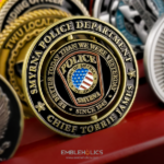 Smyrna Police Department Challenge Coin designed by Embleholics