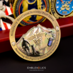 Veterinary Readiness Activity Fort Lewis challenge coin