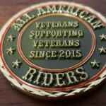All American Riders Custom Challenge Coin Front