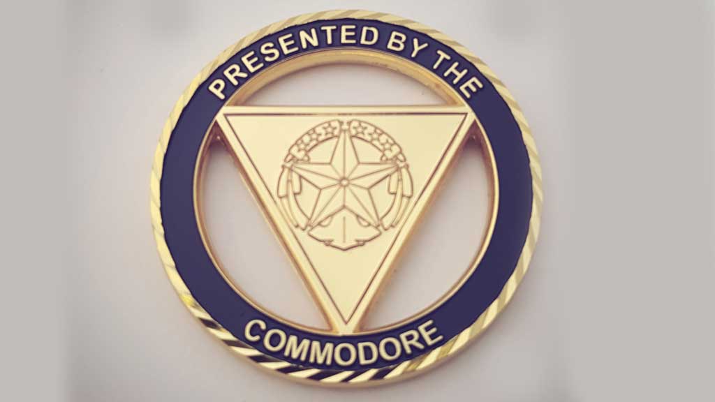 Commodore Coin - Embleholics | Embleholics