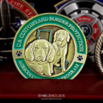 U.S. Customs and Border Protection Agriculture Spcialist challenge coin by Embleholics - front