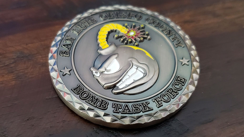 Bomb Task Force Coin - Embleholics | Embleholics
