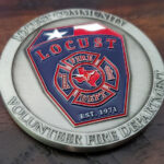 Locus Fire Department Coin