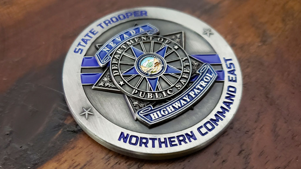 Nevada Highway Patrol Challenge Coin | Embleholics