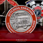 Mitchell Earwood Emergency Services Scholarship Coin Back