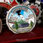 National Veterans Memorial and Museum Korean War Challenge Coin_Front