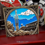 SpaceX Challenge Coin_Back