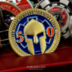 TCC Paramedics Program Class 50 Challenge Coin_Back