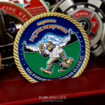 TCC Paramedics Program Class 50 Challenge Coin_Front