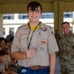 Boy Scouts challenge coin