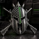 cross guns DSS challenge coins custom made