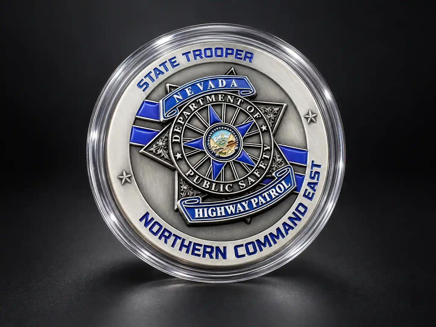 police custom challenge coin